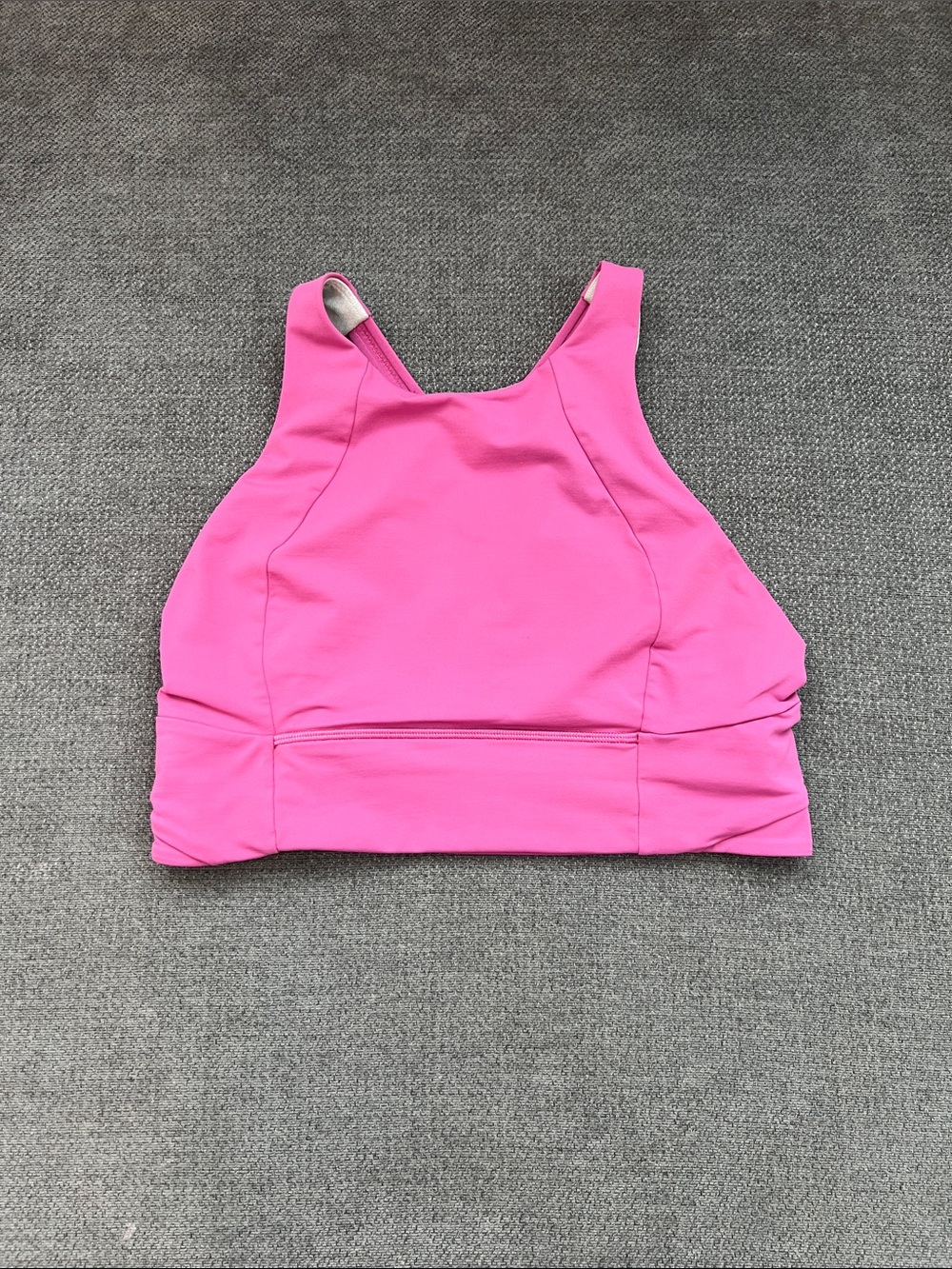 lululemon athletica Pink High-Neck Crop Top